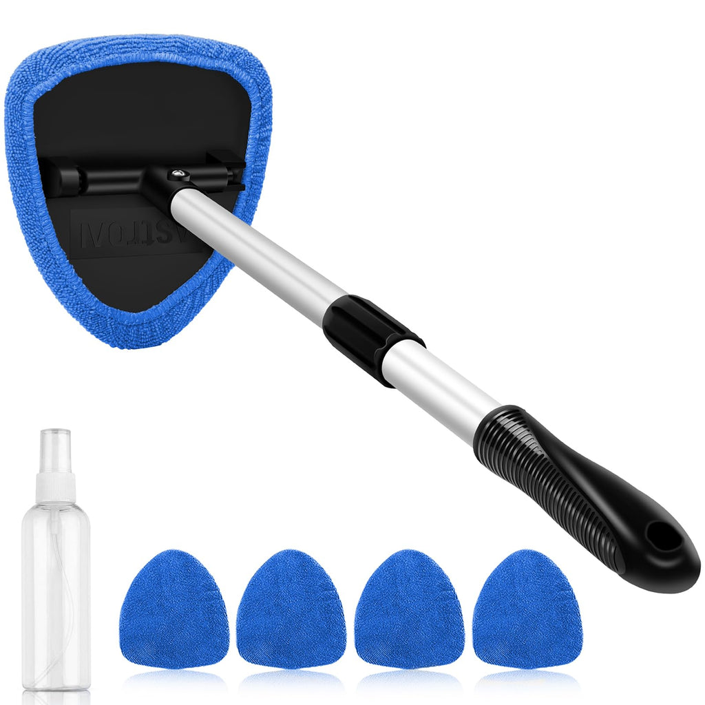 Happypawsie Windshield Cleaner Tool with Extendable Handle